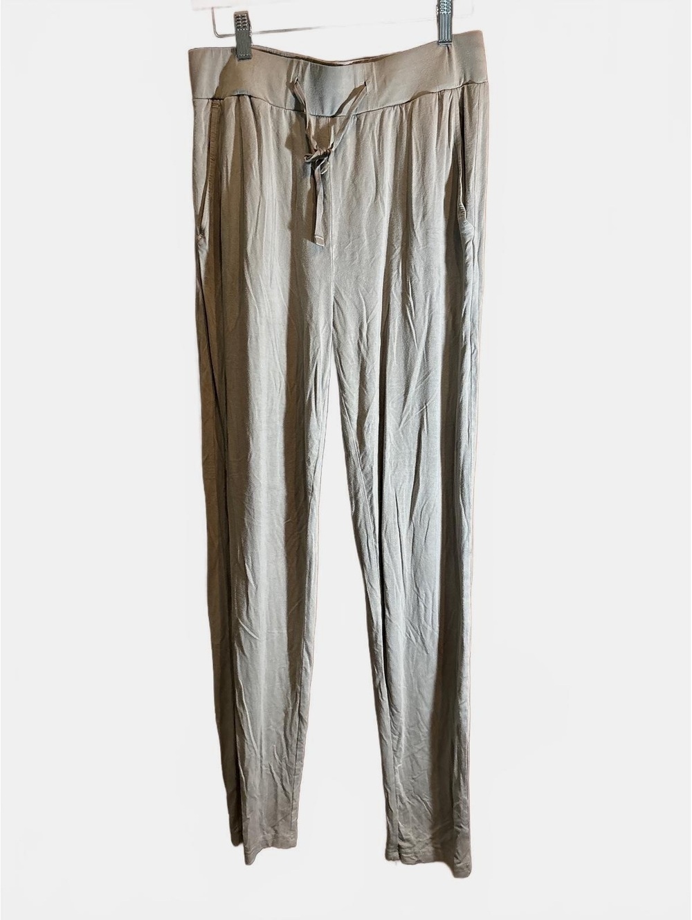 Cozy Earth Bamboo Stretch Sweatpants Sage Green- Woman’s Size Small